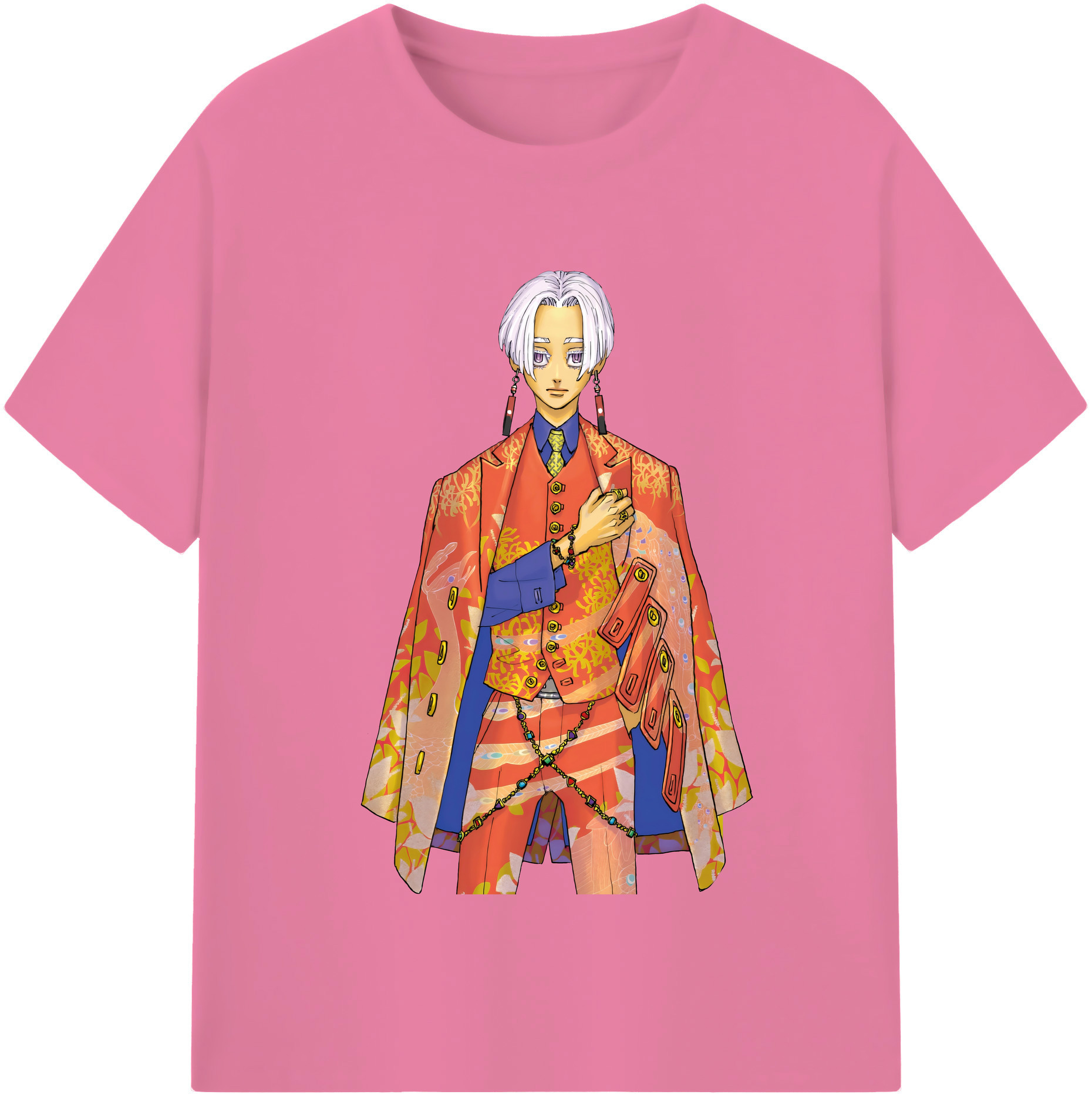（画像用） 東京リベンジャーズ Tokyo Revengers 綿100％半袖Tシャツ（フロントプリント）
